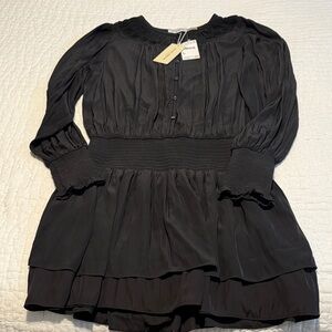 Ramy Brook black Clarinda dress M new with tags